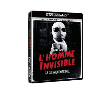 Test 4K Ultra HD Blu-ray : L'Homme Invisible (1933)