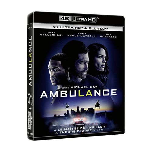 Test 4K Ultra HD Blu-ray : Ambulance (2022)