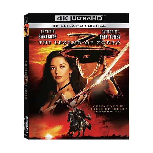 Test 4K Ultra HD Blu-ray : La Légende de Zorro (2005)