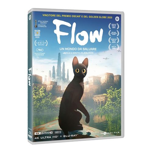 Test 4K Ultra HD Blu-ray : Flow, le chat qui n'avait plus peur de l'eau (2024)