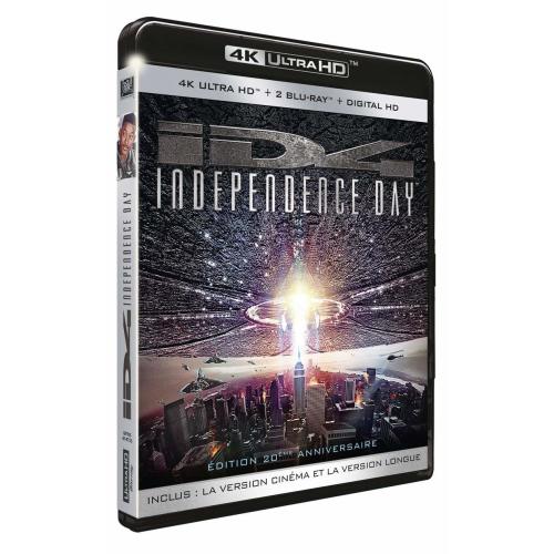 Test 4K Ultra HD Blu-Ray : Independence Day (Tournage 35mm, Master 4K)